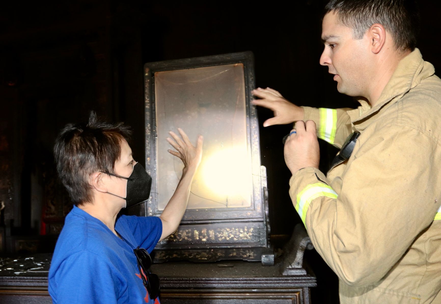 Taoist Temple fire 3